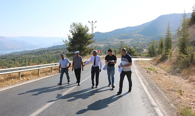 Yürüme yolları yapılıyor