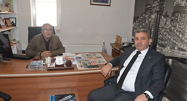 Akçasehir Belediye Başkanı Yeşildaş’tan gazetemize ziyaret 