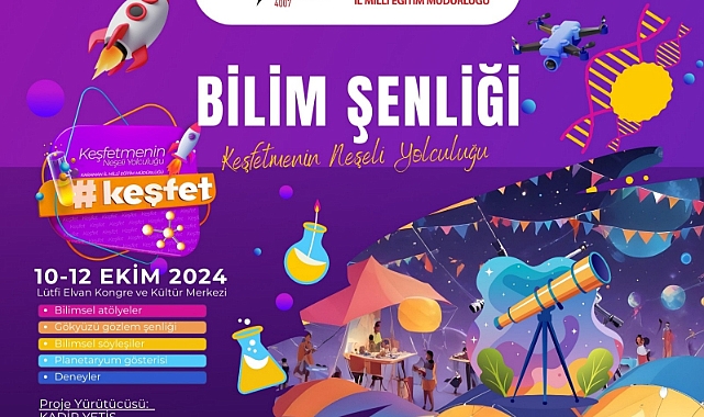 Bilimin Işığında Yeni Ufuklar: Karaman Bilim Şenliği 2024 Başlıyor