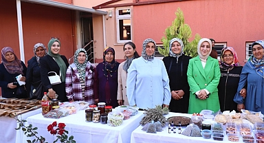 Bulut'tan kadın çiftçilere teşekkür belgesi