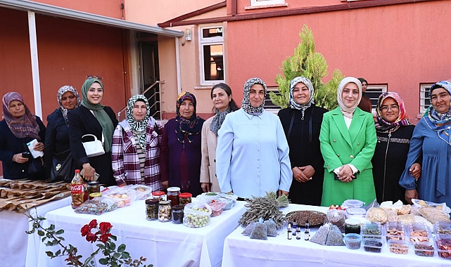 Bulut'tan kadın çiftçilere teşekkür belgesi
