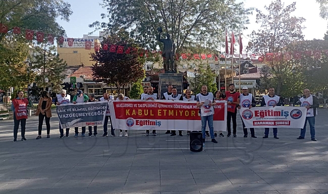 Eğitim İş: "Haklarımıza ve Taleplerimize Sahip Çıkıyoruz"