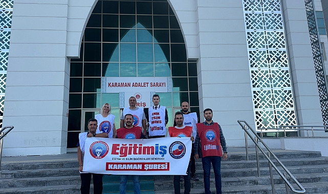  Eğitim-İş Kurtulmuş hakkında suç duyurusu yaptı. CUMHURİYETİN TEMELLERİNE YÖNELİK SALDIRILARA KARŞI SESSİZ KALMAYACAĞIZ!