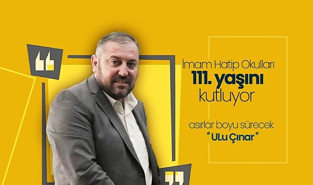 Eken; “İmam Hatip Okulları, Ülkemizin Dini ve Ahlaki Değerlerini Yaşatan Nesiller Yetiştirmede Önemli Bir Misyona Sahiptir”