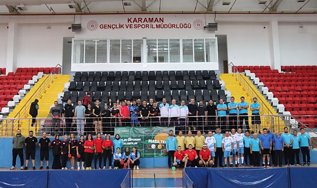 Kamu Spor Oyunları Bölge Şampiyonası Karaman'da Başladı