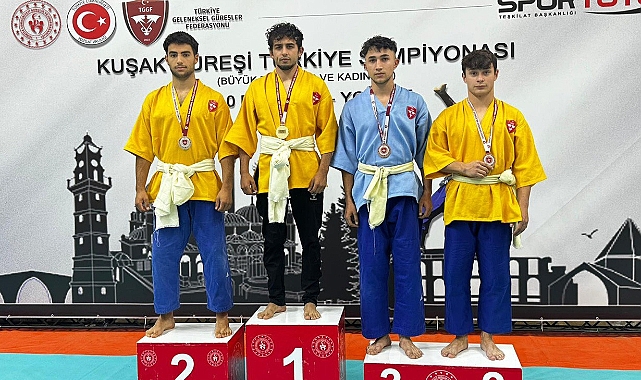 Karaman’a Kuşak Güreşinde 2 Bronz Madalya