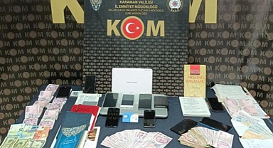 Karaman'da FETÖ operasyonu: 3 şüpheli tutuklandı