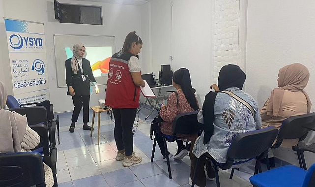Karaman'da göçmenlere eğitim verildi
