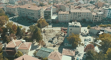 Karaman'da yıkılan o yer yeşil alan olacak
