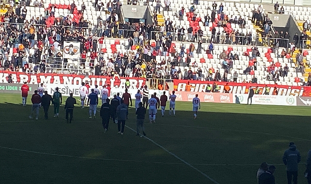 Karaman FK'dan Taraftarına Teşekkür