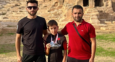 Karamanlı Bisikletçi Eymen Egemen Kaya Mardin’de Gümüş Madalya Kazandı
