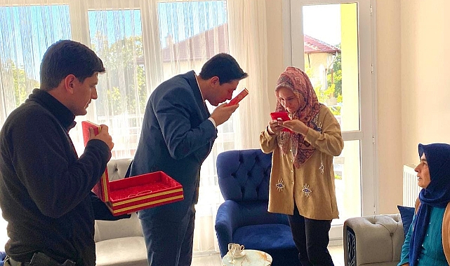 Kaymakam'dan şehit ailesine ziyaret