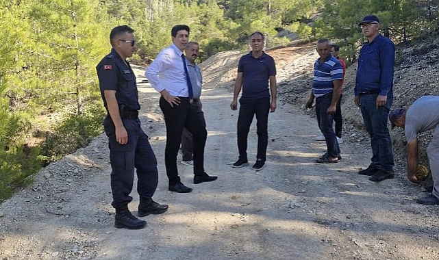 Kaymakam Erdoğan, Pamuklu köyünde vatandaşla buluştu