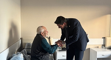 Kaymakam Erdoğan, Yaşlılar gününde Huzurevi sakinlerini yalnız bırakmadı
