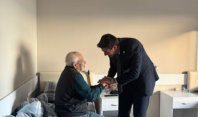 Kaymakam Erdoğan, Yaşlılar gününde Huzurevi sakinlerini yalnız bırakmadı