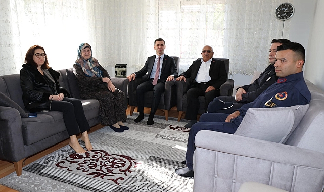 Kaymakam ilk onları ziyaret etti