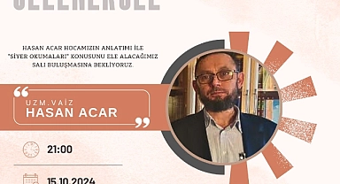 Siyer okumaları konusu ele alınacak