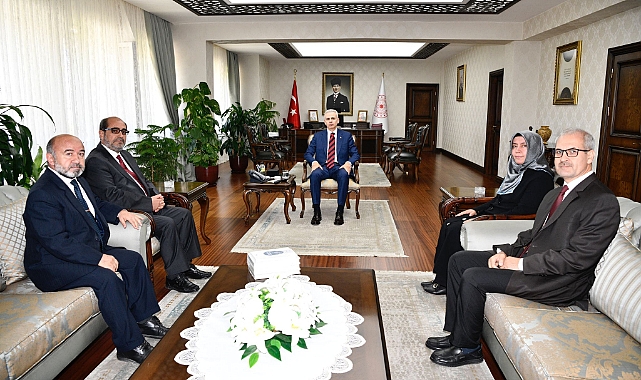 Vali Çiçekli, Din Görevlilerini kabul etti