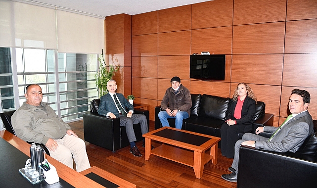 Vali Çiçekli TSO ve Borsa’yı ziyaret etti