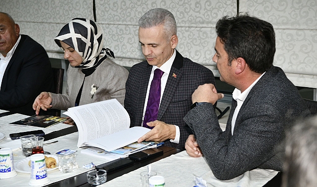 Vali Çiçekli ve eşi TSO Meclis Toplantısına katıldı