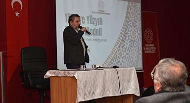 Akın Karaman'da Öğretmenlerle Buluştu