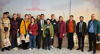 Avrupalı Eğitimciler ve Öğrenciler Karaman'da