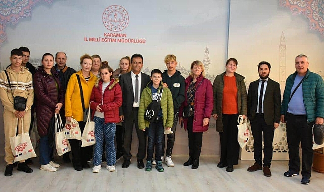 Avrupalı Eğitimciler ve Öğrenciler Karaman'da
