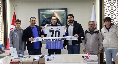 Ayrancı Spor Kulübü’nden Kaymakam Ünlü’ye ziyaret
