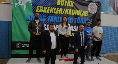 Büyükler Takımlar Türkiye Kuraş Şampiyonası Karaman'da Sona Erdi