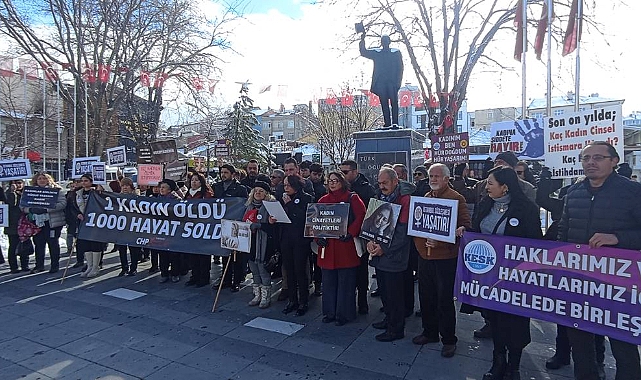 CHP Karaman Kadın Kolları: "İstanbul sözleşmesinden vazgeçmedik, vazgeçmiyoruz, vazgeçmeyeceğiz"