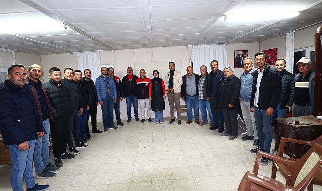 Demiryurt Köyünde tarım toplantısı düzenlendi