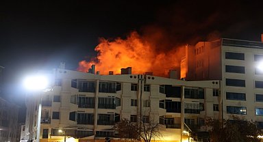 Dershane bulunan binada çıkan yangında 1 öğretmen öldü