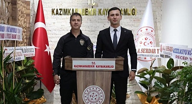 Emniyet Müdürü Turhan'dan Kaymakam Yamakoğlu'na ziyaret
