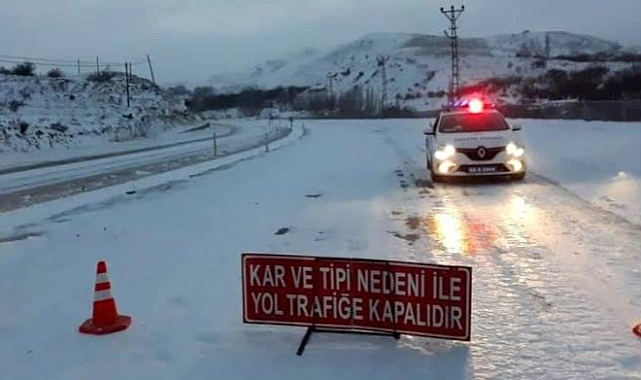 Ermenek-Bucakkışla yolu trafiğe kapandı