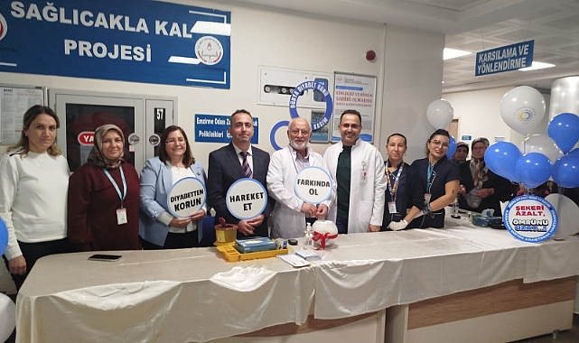 Hastanede Dünya Diyabet Günü Etkinlikleri düzenlendi