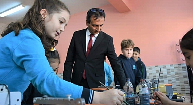 İbrahim Bey İlkokulunda Yeni Atölyelerin Açılışı Yapıldı