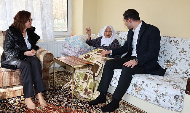 İlçenin çınarlarına Kaymakam'dan ziyaret