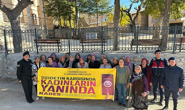 Jandarma’nın Kadınlara KADES Eğitimleri Sürüyor