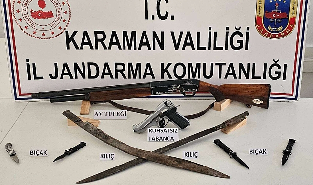 Jandarmanın huzur operasyonunda 8 şüpheli yakalandı