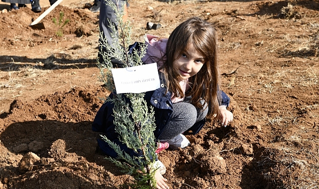 Karaman'da 4 bin fidan toprakla buluştu