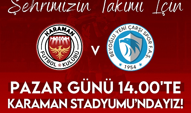 Karaman FK Başkanı Akbay: "12. güce çok ihtiyacımız var"