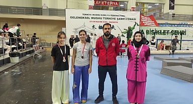 Karaman Wushu Kung-Fu Takımı Sakarya’dan Madalyalarla Döndü