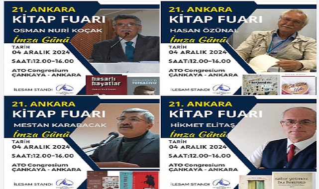 Karamanlı Yazarlar 4 Aralık'ta Ankara Kitap Fuarında Olacak