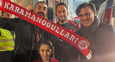 Karamanoğulları Karadağ’da Milli Takımımızı Yalnız Bırakmadı