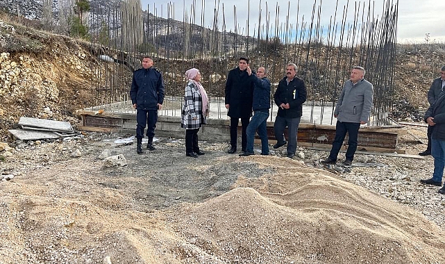 Kaymakam Erdoğan Aşağıçağlar köyünde incelemelerde bulundu