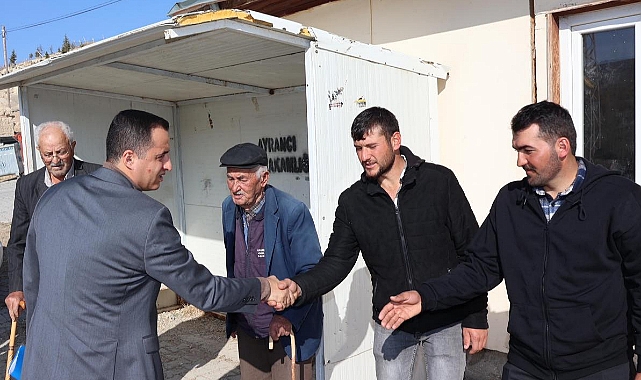 Kaymakam Ünlü 4 köyün sorunlarını yerinde tespit etti
