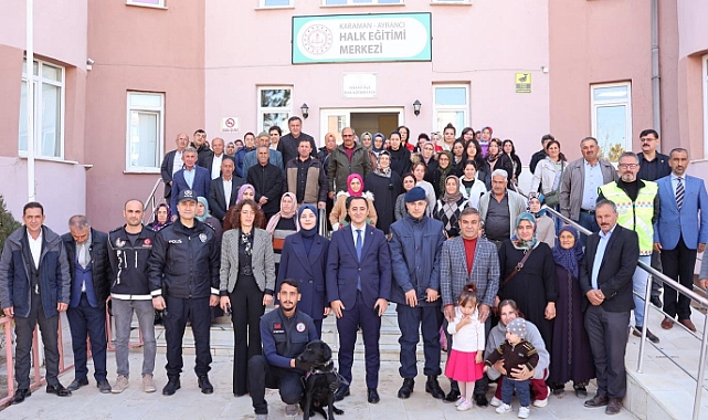 Kaymakam Ünlü En İyi Narkotik Polisi Anne Toplantısına Katıldı