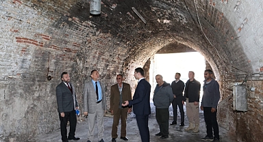 Kaymakam Yamakoğlu, ilçenin tarihi yapılarını inceledi