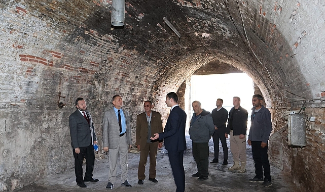 Kaymakam Yamakoğlu, ilçenin tarihi yapılarını inceledi