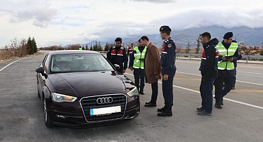 Kaymakam Yamakoğlu'ndan trafik yol denetimi